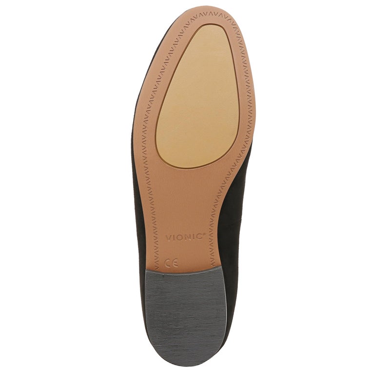 Vionic Womens Willa Loafer Black Suede 7 M - Image 4